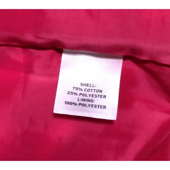 Halogen Pink White Striped Sleeveless Side Pockets Back Cutout  Dress Size 12 - Picture 12 of 12